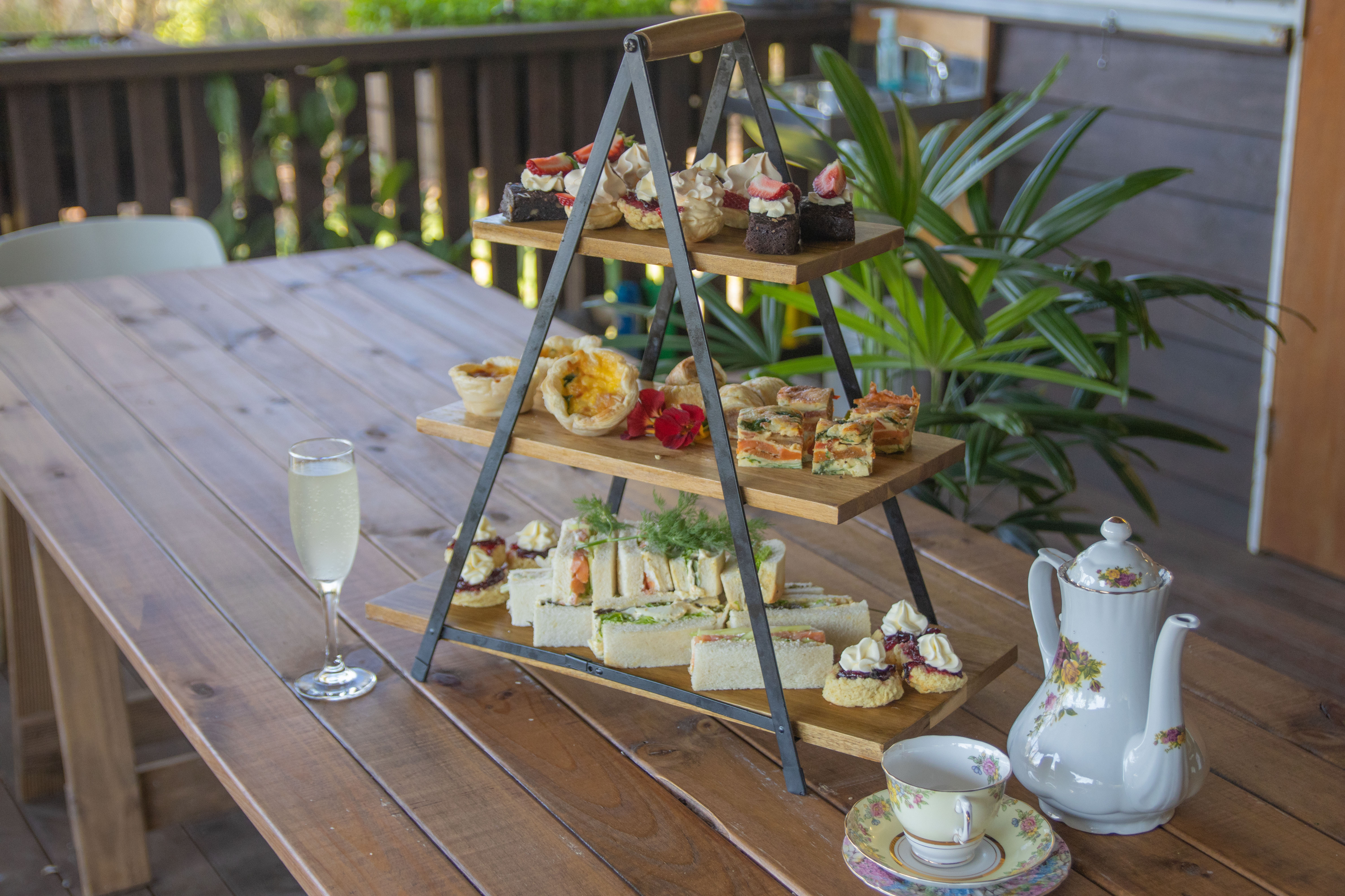 Morning Tea, High Tea or Lunches & Group Tours at 'Our Backyard'